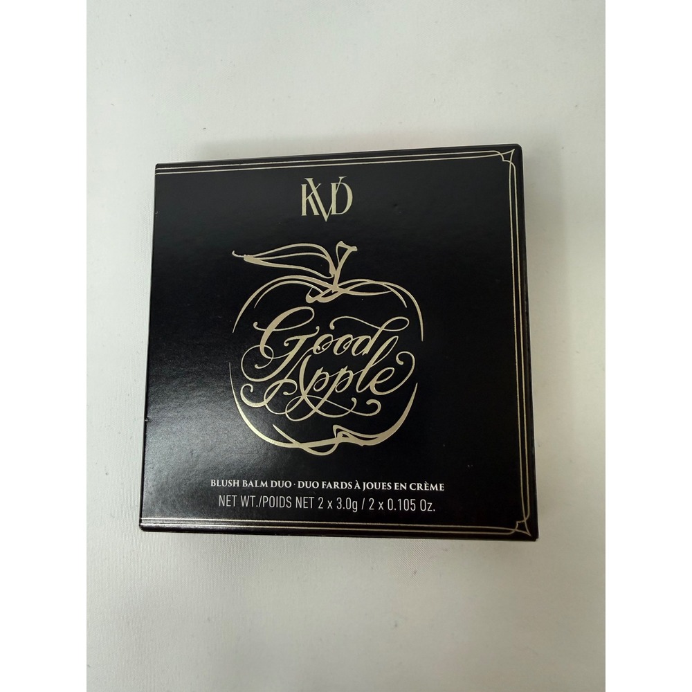 KVD Beauty Good Apple Blush Balm Duo Cream Blush Palette New in Box
